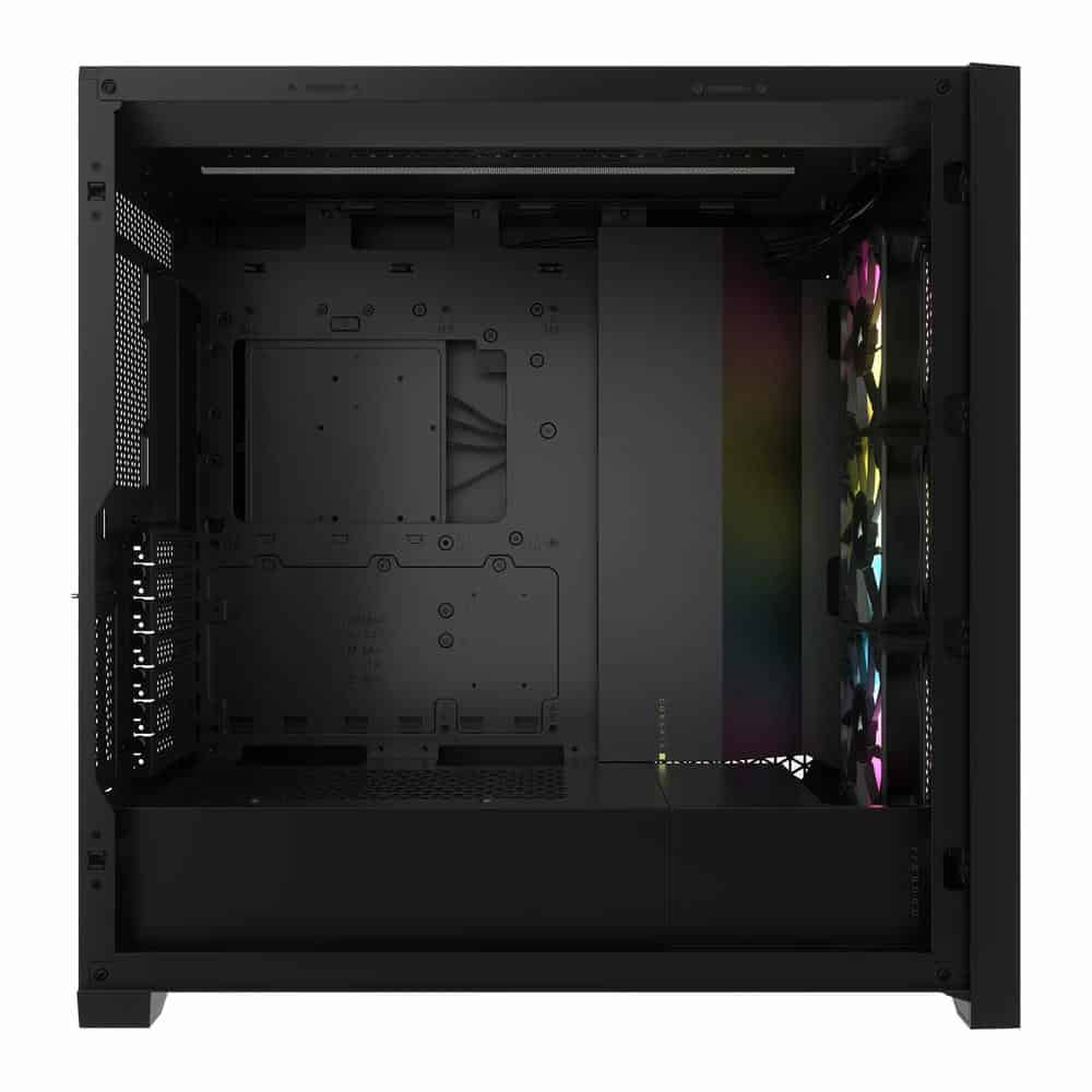 (image for) Corsair 5000D RGB Airflow Black Chassis + Corsair RM850e Black PSU Bundle